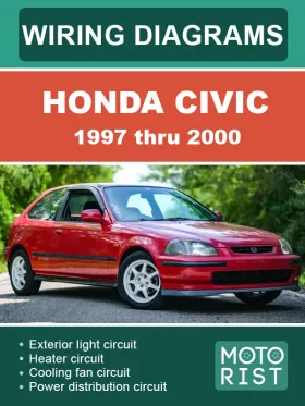 Электросхемы Honda Civic с 1997 по 2000 год