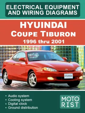 Электрооборудование и электросхемы Hyuindai Coupe Tiburon с 1996 по 2001 год,