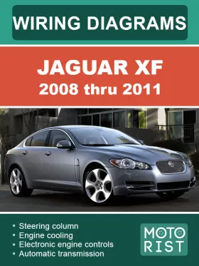 Электросхемы Jaguar XF с 2008 по 2011 год