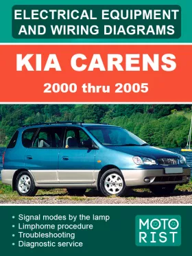 Электрооборудование и электросхемы Kia Carens с 2000 по 2005 год