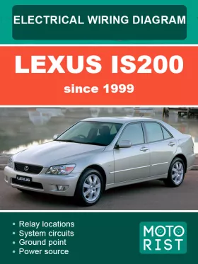 Электросхемы Lexus IS 200 с 1999 года