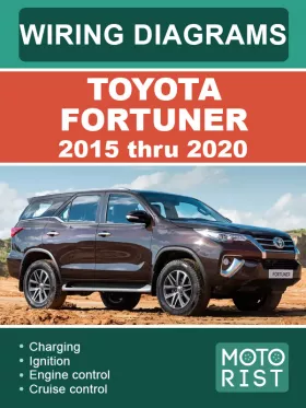 Электросхемы Toyota Fortuner с 2015 по 2020 год