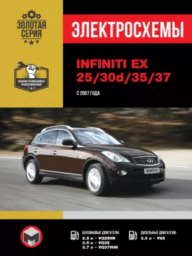 Электросхемы Infiniti EX25 / EX30d / EX35 / EX37 / Nissan Skyline Crossover с 2007 года