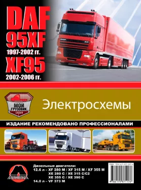 Электросхемы DAF 95XF / XF95 с 1997 по 2006 год