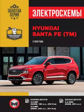 Электросхемы Hyundai Santa Fe с 2020 года