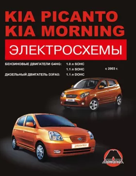 Электросхемы Kia Picanto / Kia Morning с 2003 года (+рестайлинг 2007 года)