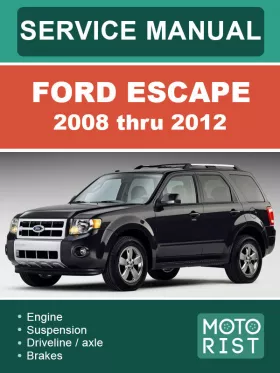 Книга по ремонту Ford Escape с 2008 по 2012 год