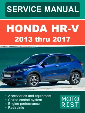 Книга по ремонту Honda HR-V с 2013 по 2017 год