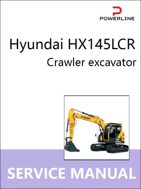 Книга по ремонту экскаватора Hyundai HX145LCR