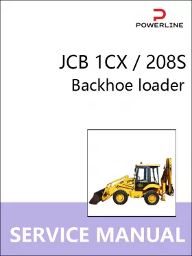 Книга по ремонту экскаватора-погрузчика JCB 1CX / 208S
