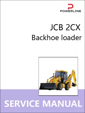 Книга по ремонту экскаватора-погрузчика JCB 2CX