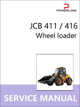 Книга по ремонту погрузчика JCB 411 / 416
