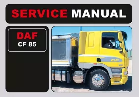 Книга по эксплуатации и техобслуживанию DAF CF 85