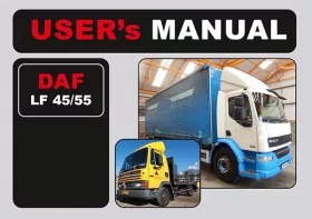 Книга по эксплуатации и техобслуживанию DAF LF 45 / LF 55