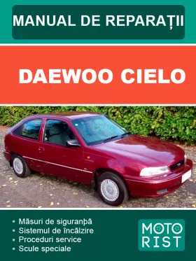 Книга по ремонту Daewoo Cielo (на румынском языке)