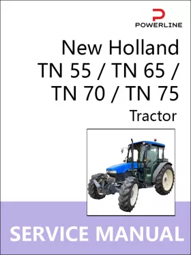 Книга по ремонту трактора New Holland TN 55 / TN 65 / TN 70 / TN 75