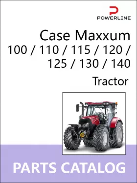 Каталог запчастей трактора Case Maxxum 100 / 110 / 115 / 120 / 125 / 130 / 140