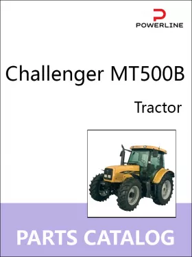 Каталог запчастей трактора Challenger MT500B