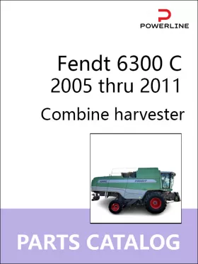 Каталог запчастей комбайна Fendt 6300 C с 2005 по 2011 год