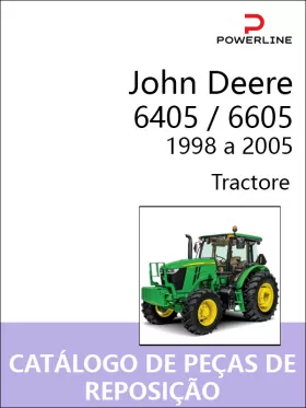 Каталог запчастей трактора John Deere 6405 / 6605 с 1998 по 2005 год (на испанском языке)