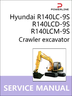 Книга по ремонту экскаватора Hyundai R140LC-9S / R140LCD-9S / R140LCM-9S