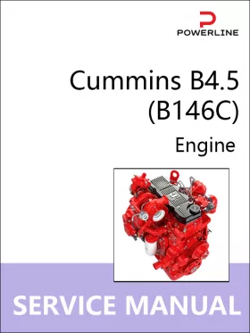 Книга по ремонту двигателей Cummins B4.5 (B146C)