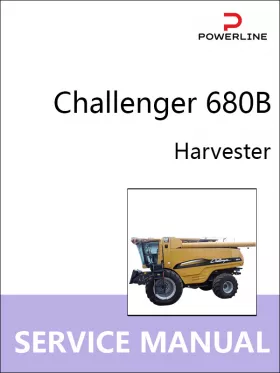 Книга по ремонту комбайна Challenger 680B