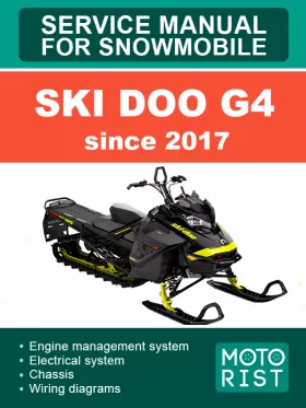 Книга по ремонту снегоходов Ski Doo G4 с 2017 года