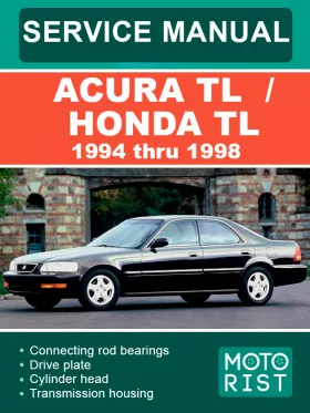 Книга по ремонту Acura TL / Honda TL с 1994 по 1998 год