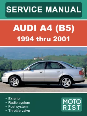 Книга по ремонту Audi A4 (B5) с 1994 по 2001 год