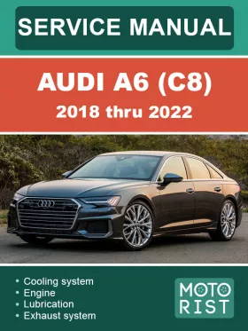 Книга по ремонту Audi A6 (C8) с 2018 по 2022 год