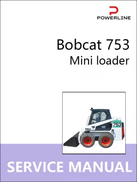 Книга по ремонту погрузчика Bobcat 753