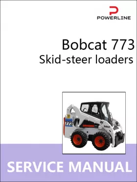 Книга по ремонту погрузчика Bobcat 773
