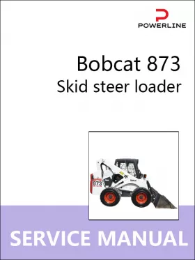 Книга по ремонту погрузчика Bobcat 873