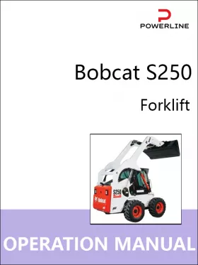 Книга по эксплуатации и техобслуживанию погрузчика Bobcat S250