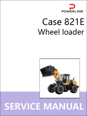 Книга по ремонту погрузчика Case 821E