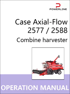 Книга по эксплуатации и техническому обслуживанию комбайна Case Axial-Flow 2577 / 2588