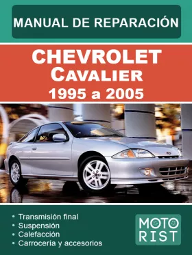 Книга по ремонту Chevrolet Cavalier с 1995 по 2005 год (на испанском языке)