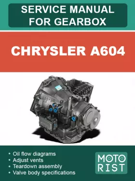 Книга по ремонту коробки передач Chrysler A604