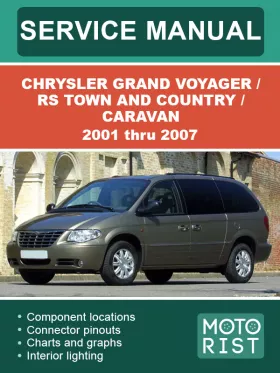 Книга по ремонту Chrysler Grand Voyager / RS Town and Country / Caravan с 2001 по 2007 год