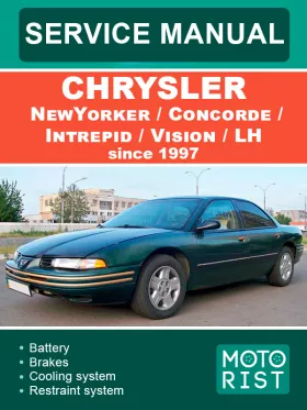 Книга по ремонту Chrysler LH / NewYorker / Concorde / Intrepid / Vision с 1997 года