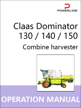 Книга по эксплуатации и техническому обслуживанию комбайна Claas Dominator 130 / 140 / 150