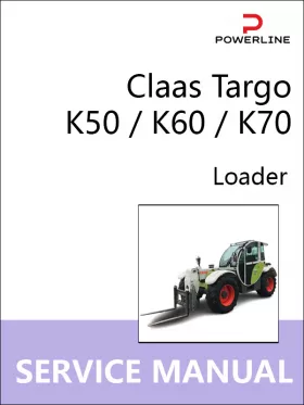 Книга по ремонту погрузчика Claas Targo K50 / K60 / K70