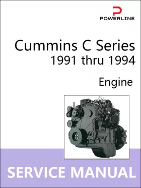 Книга по ремонту двигателей Cummins C Series с 1991 по 1994 год