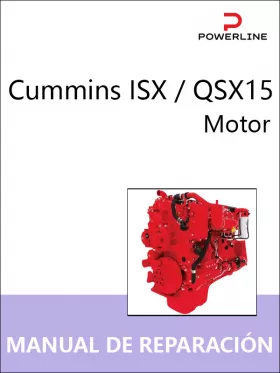 Книга по ремонту двигателей Cummins ISX / QSX15 (на испанском языке)