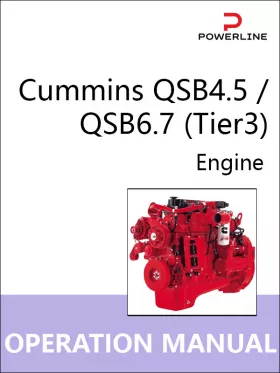 Книга по эксплуатации и техническому обслуживанию двигателя Cummins QSB4.5 / QSB6.7 (Tier3)