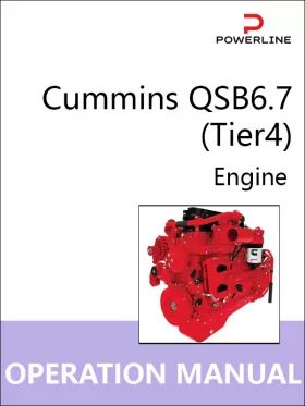 Книга по эксплуатации и техническому обслуживанию двигателя Cummins QSB6.7 (Tier4)