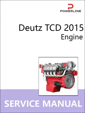 Книга по ремонту двигателя Deutz TCD 2015