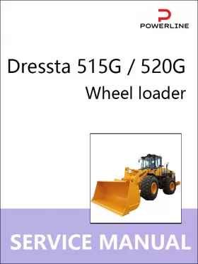 Книга по ремонту погрузчика Dressta 515G / 520G