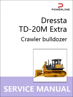 Книга по ремонту бульдозера Dressta TD-20M Extra